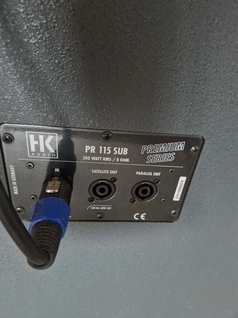 Yamaha p5000s Tannoy V12hp HK Audio