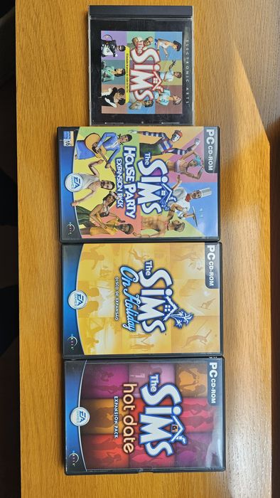 Jogo The Sims e 3 expansões