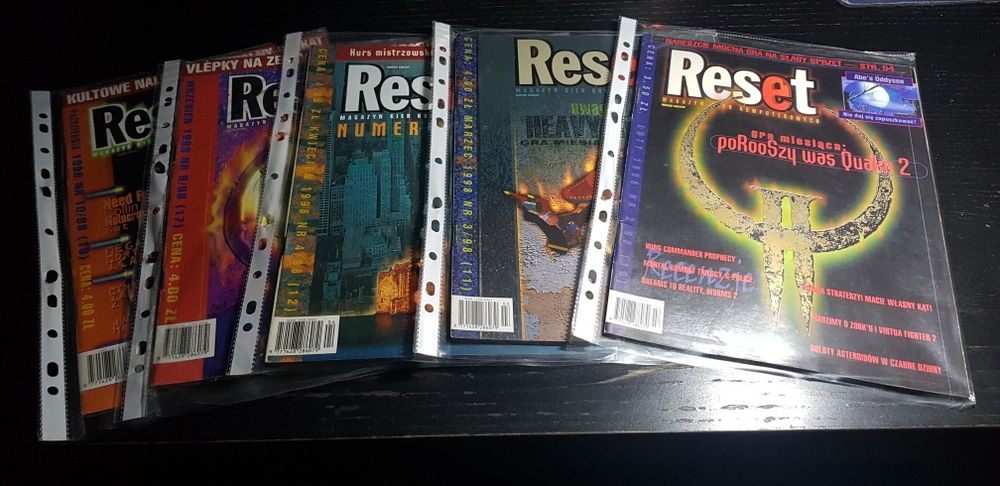 Czasopismo RESET 5 numerów. Rezerwacja