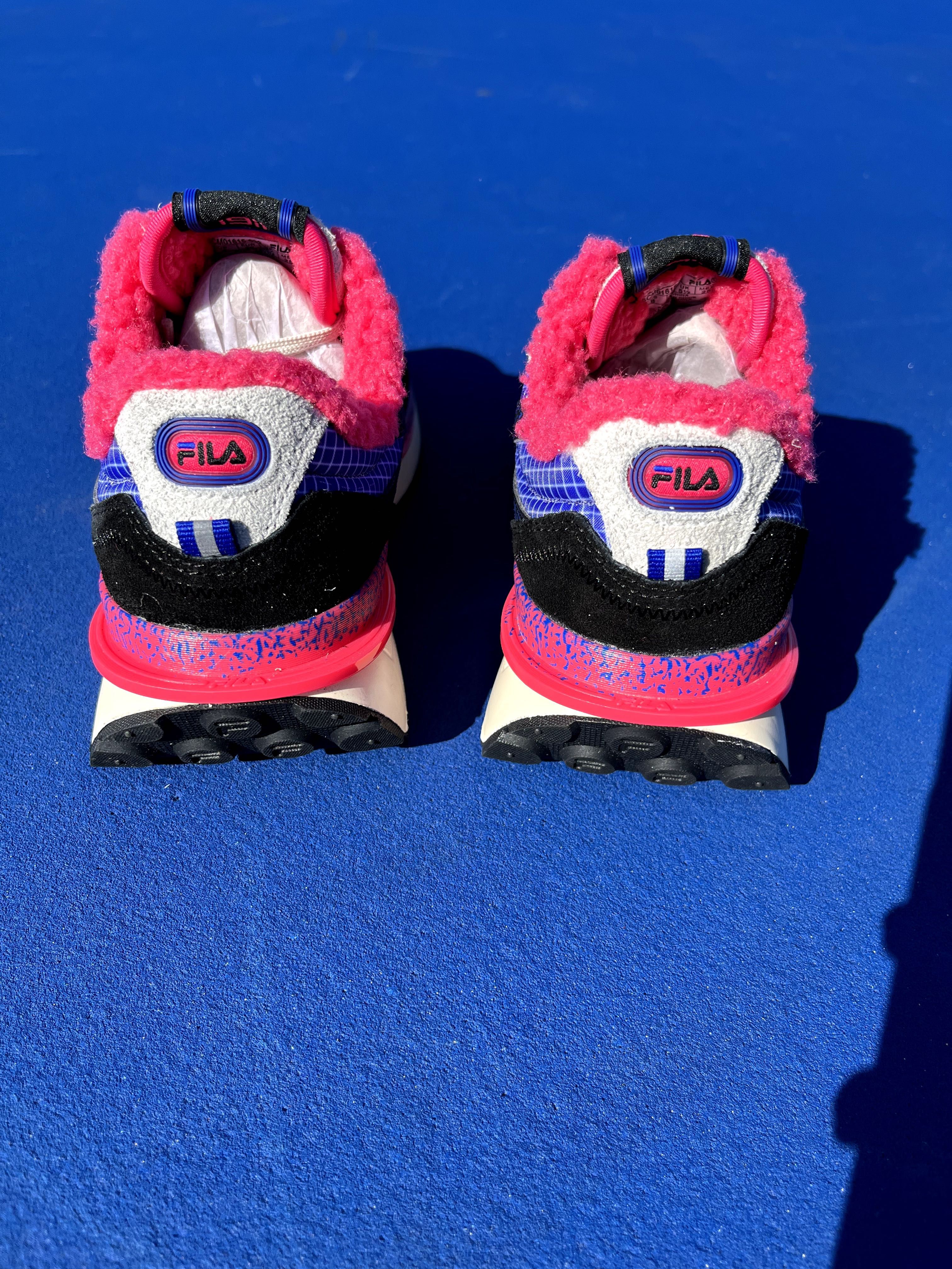 НОВІ Оригінальні жіночі кросівки Fila Renno pink black Устілка 25 см