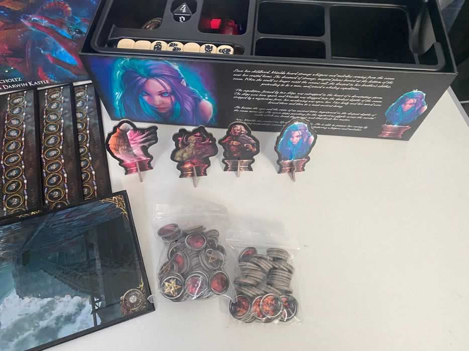 Настольная игра стратегия Колдун с дополнениями