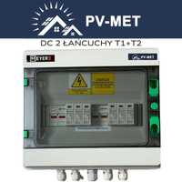 Rozdzielnica PV-MET DC T1+T2 2 łańcuchy MEYER (komplet)