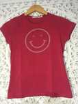 T Shirt rosa smiles