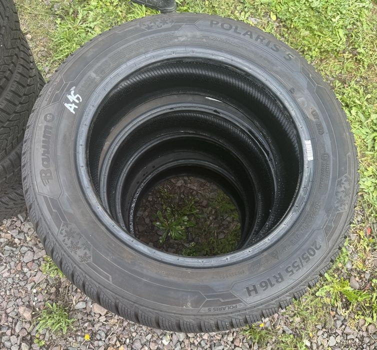 4x opona zimowa Barum Polaris 5 205/55 R16 91H