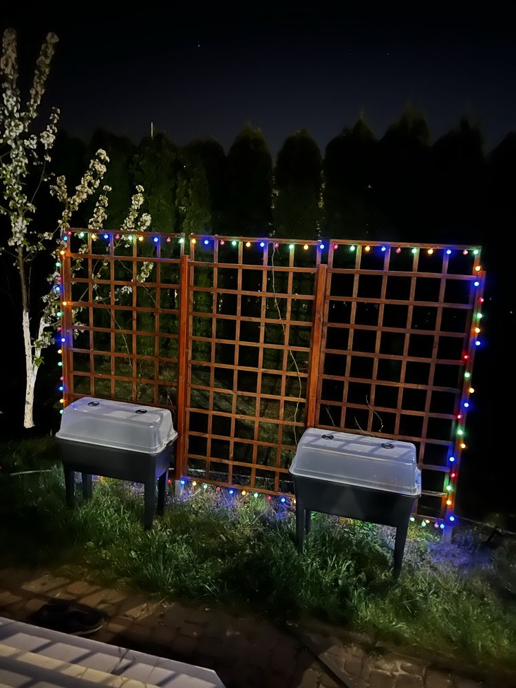 Lampki z solarem 12 m 6sztuk
