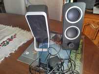 colunas de som para pc logitech  novas