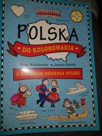 Polska do kolorowania