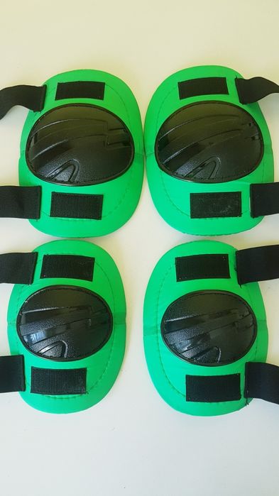 Ochraniacze na rolki i wrotki Activity M zielone vintage