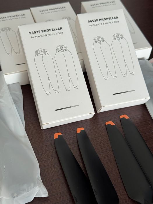 DJI Mavic 3, пропеллери, лопасті, проппи
