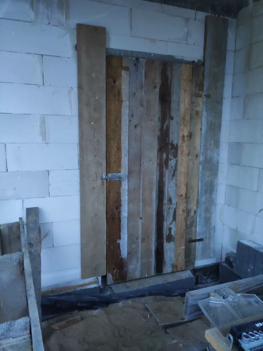 Drzwi na budowe, tymczasowe