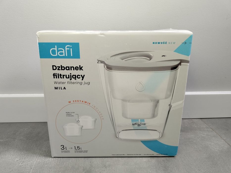 Dzbanek filtrujący Dafi Mila + 2 filtry