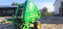 Prasa rolująca John Deere 854 pasowa nie claas