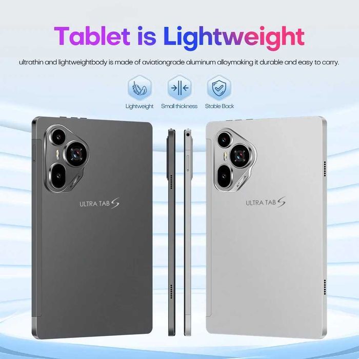 Планшет 8-256GB Ultra tab / 14 android/ 10.1 дюйм/ 3.4G LTE