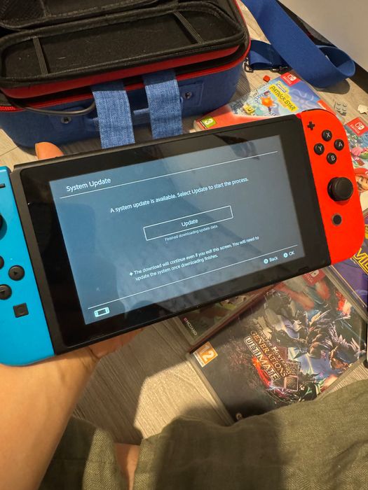 Nitendo switch 32 GB ogromny zestaw