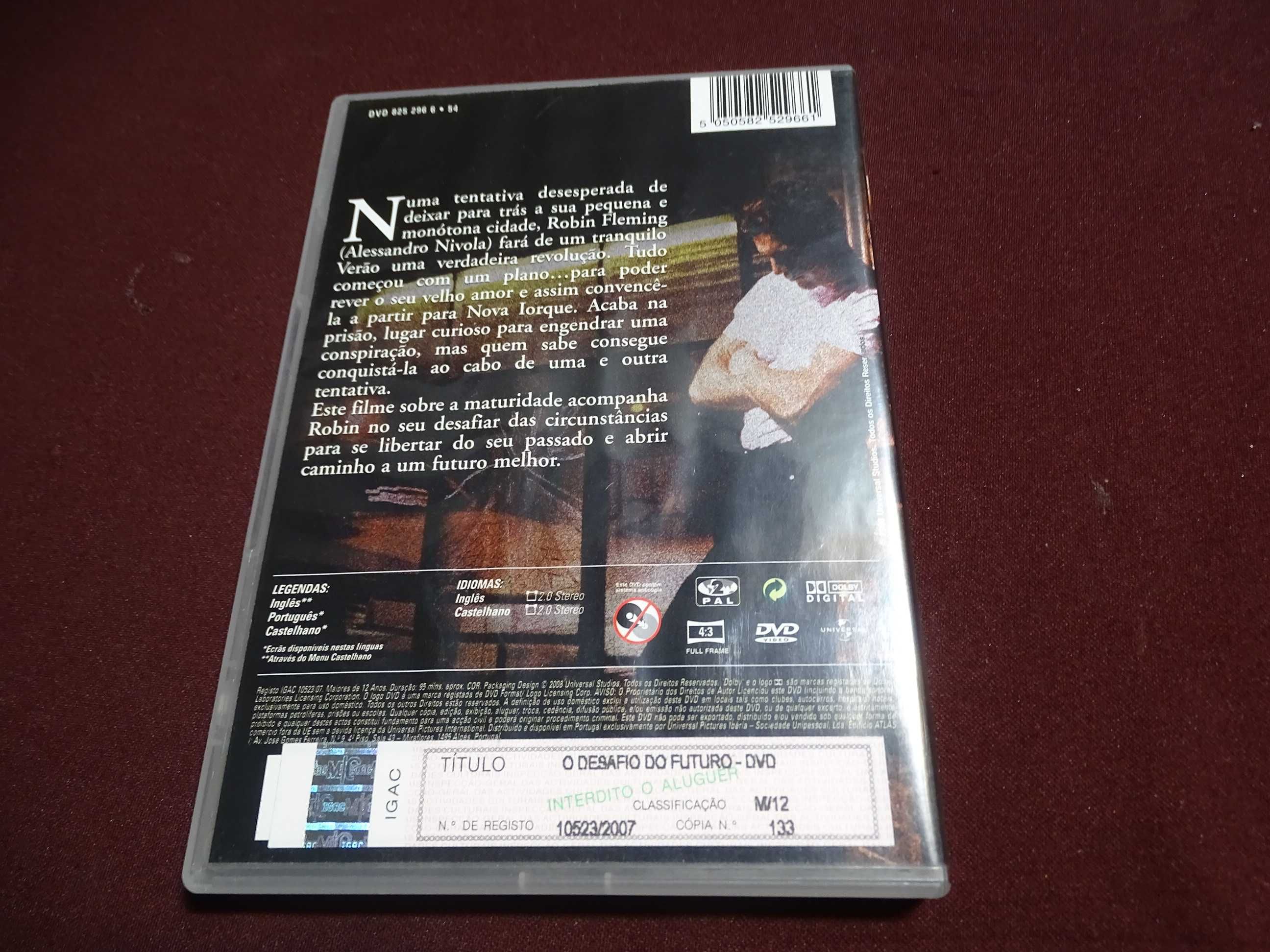 DVD-O desafio do futuro-John Hughes