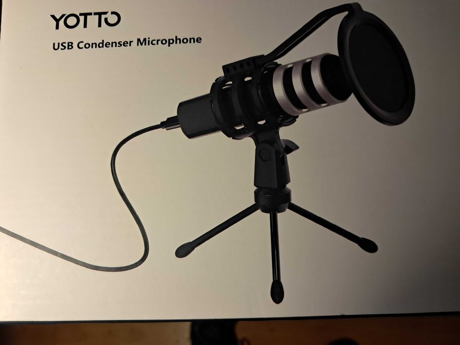 Microfone USB para PC YOTTO YDM 20