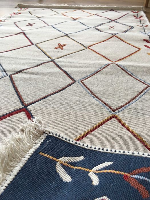 Dywanik zmywalny dwustronny kilim turecki w rozmiarze 80×150