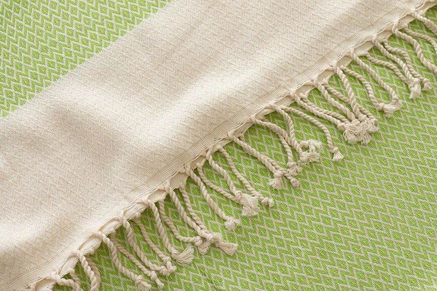 Ręcznik 100x180 Plażowy Kąpielowy Peri Hamam Elmas Miękki Boho