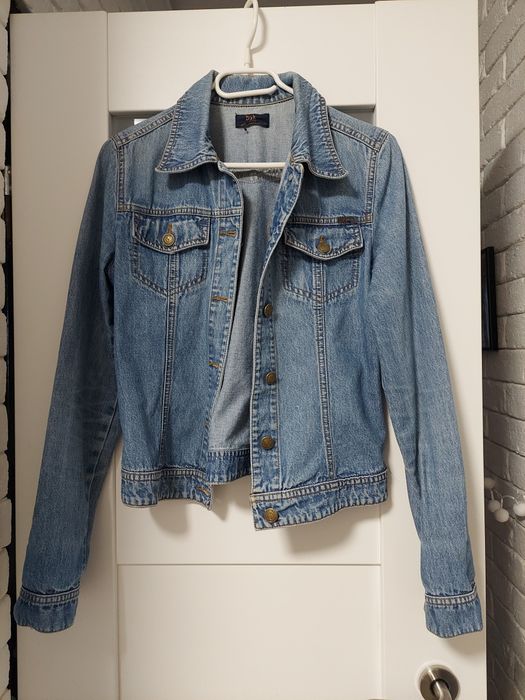 Kurtka jeansowa dopasowana xs