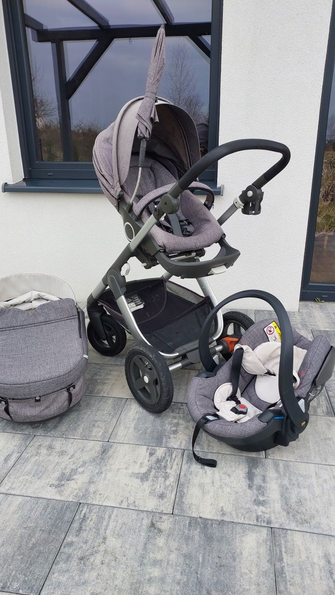 Wózek Stokke Trailz 3 w 1 + akcesoria