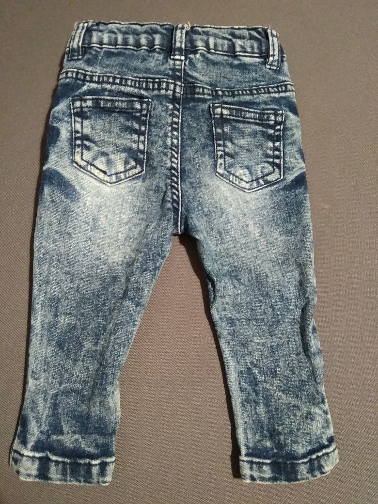 Spodnie jeansowe r.74