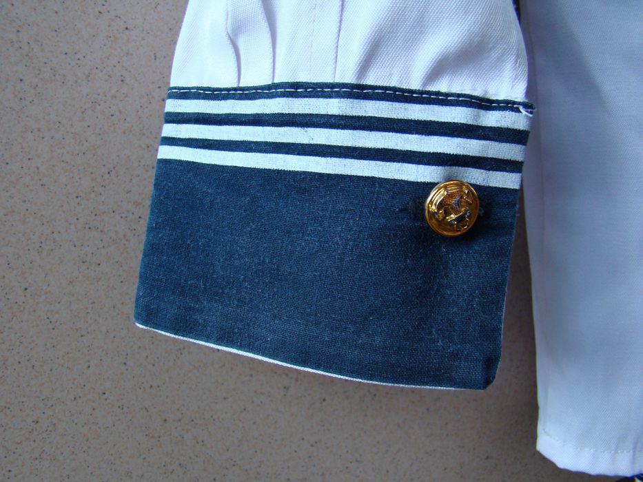 Фланка с гюйсом и тельняшка курсанта 1 курса ХМУРП.