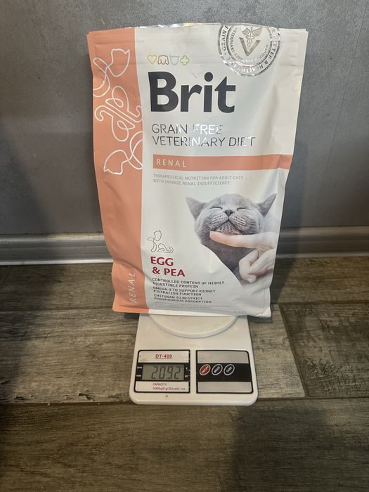 Brit Veterinary Cat Grain free Renal 2 кг беззернова дієта