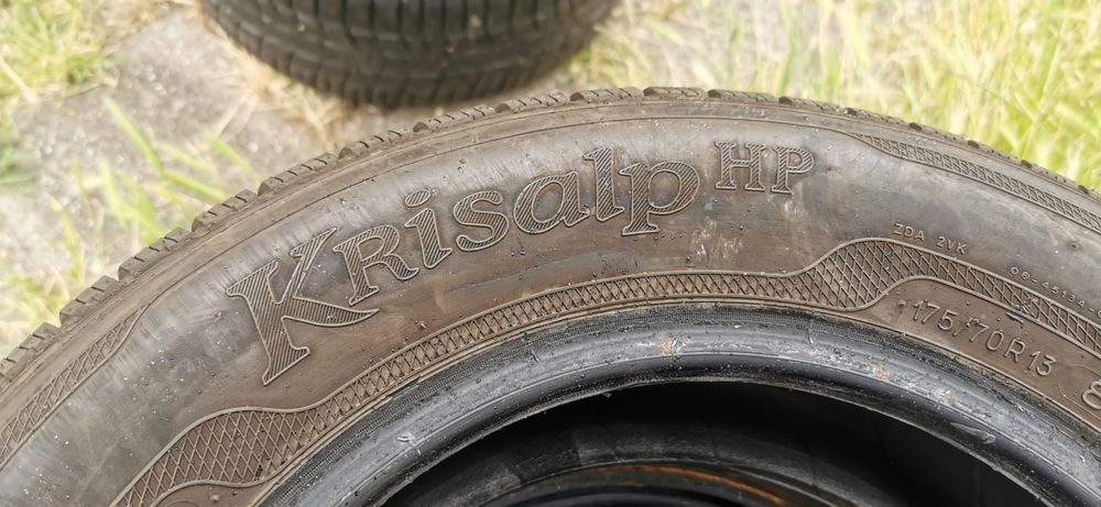 Opony zimowe 7mm 175/70/13 Kleber 7N możliwa wysyłka+