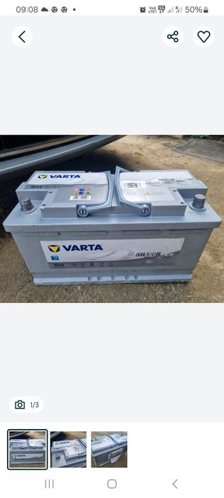 Akumulator 95ah 850 a duzy Varta do busa nowy