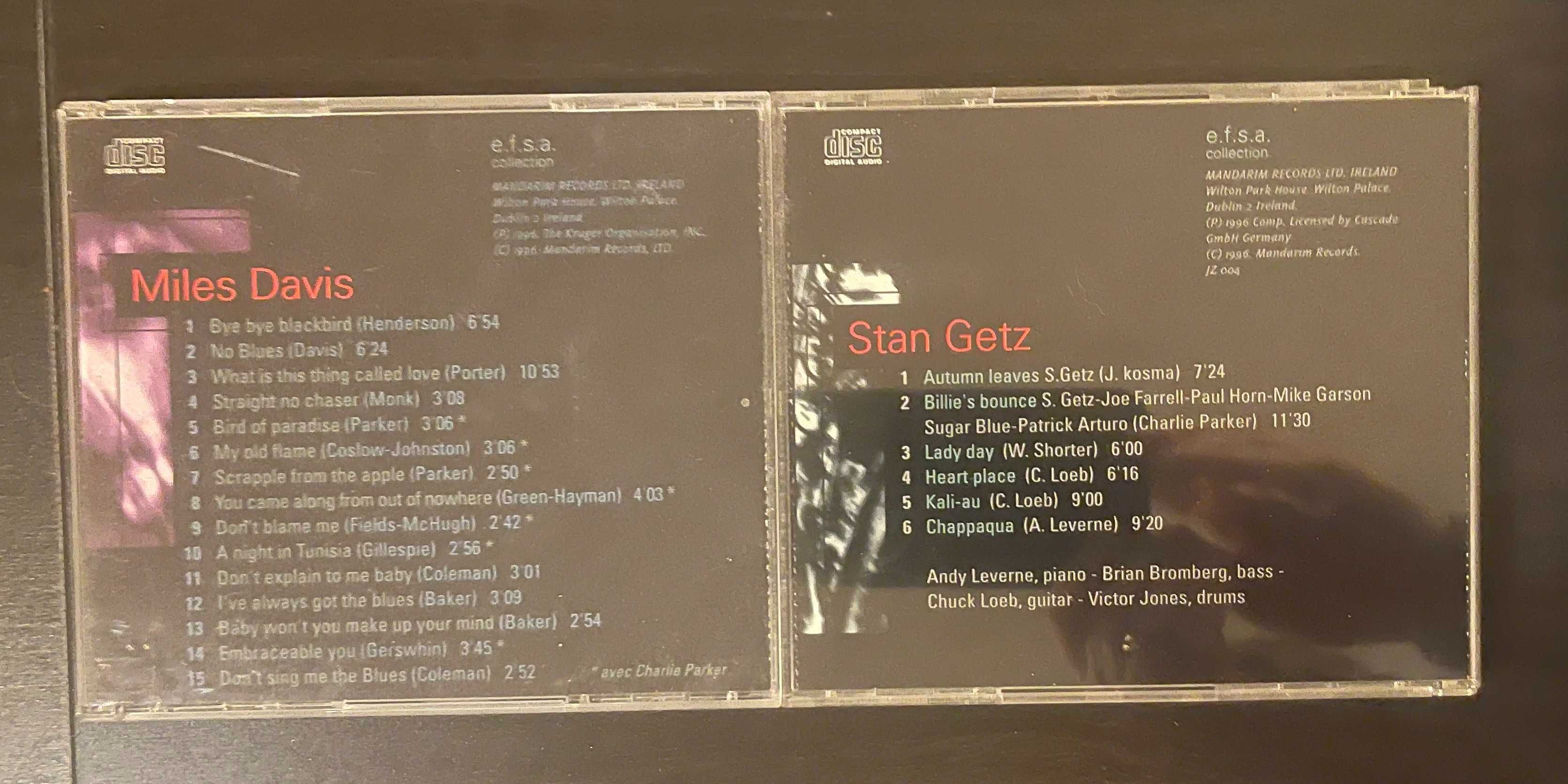 Conjunto 6 Cd's "Jazz Masters" - Preço pelo conjunto