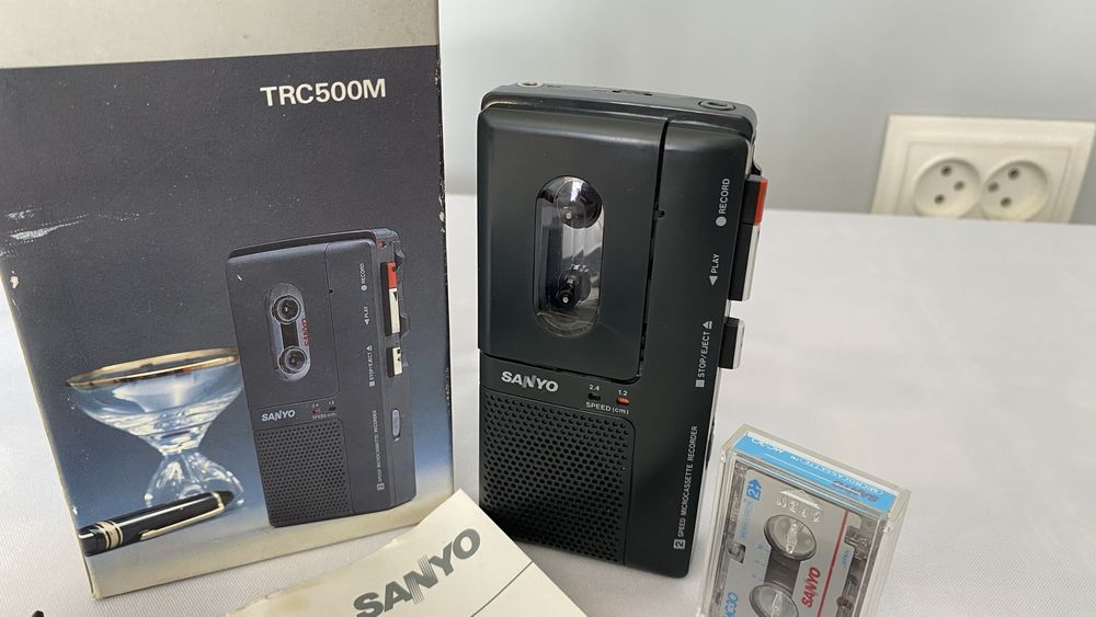 Диктофон 80х Sanyo TRC500M НОВЫЙ