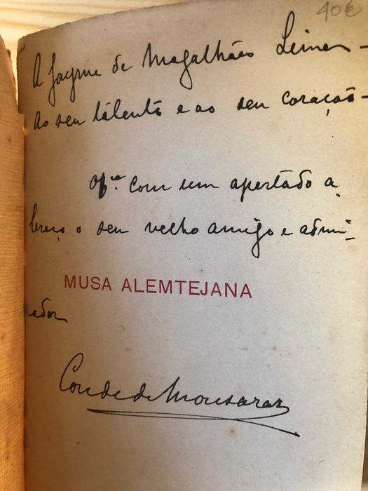 Musa Alemtejana (1ª Edição) - Conde De Monsaraz