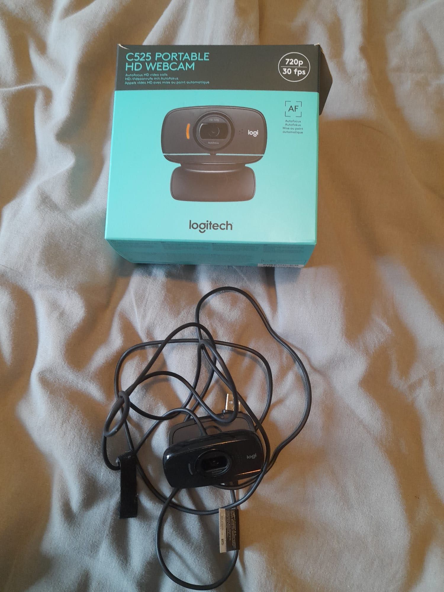 Webcam Logitech C525 HD 720p 30fps