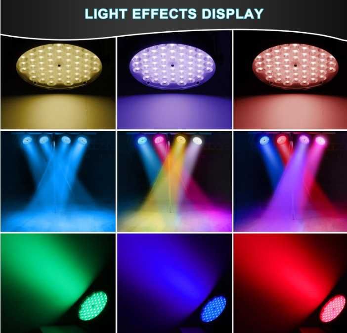 Oświetlenie imprezowe reflektor LED RGB Firmy BETOPPER