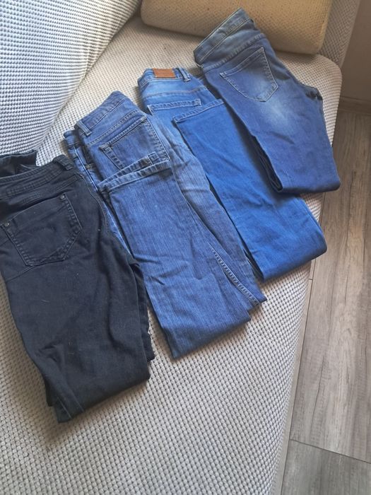 Spodnie 158 dziewczęce .  Zadbane komplet