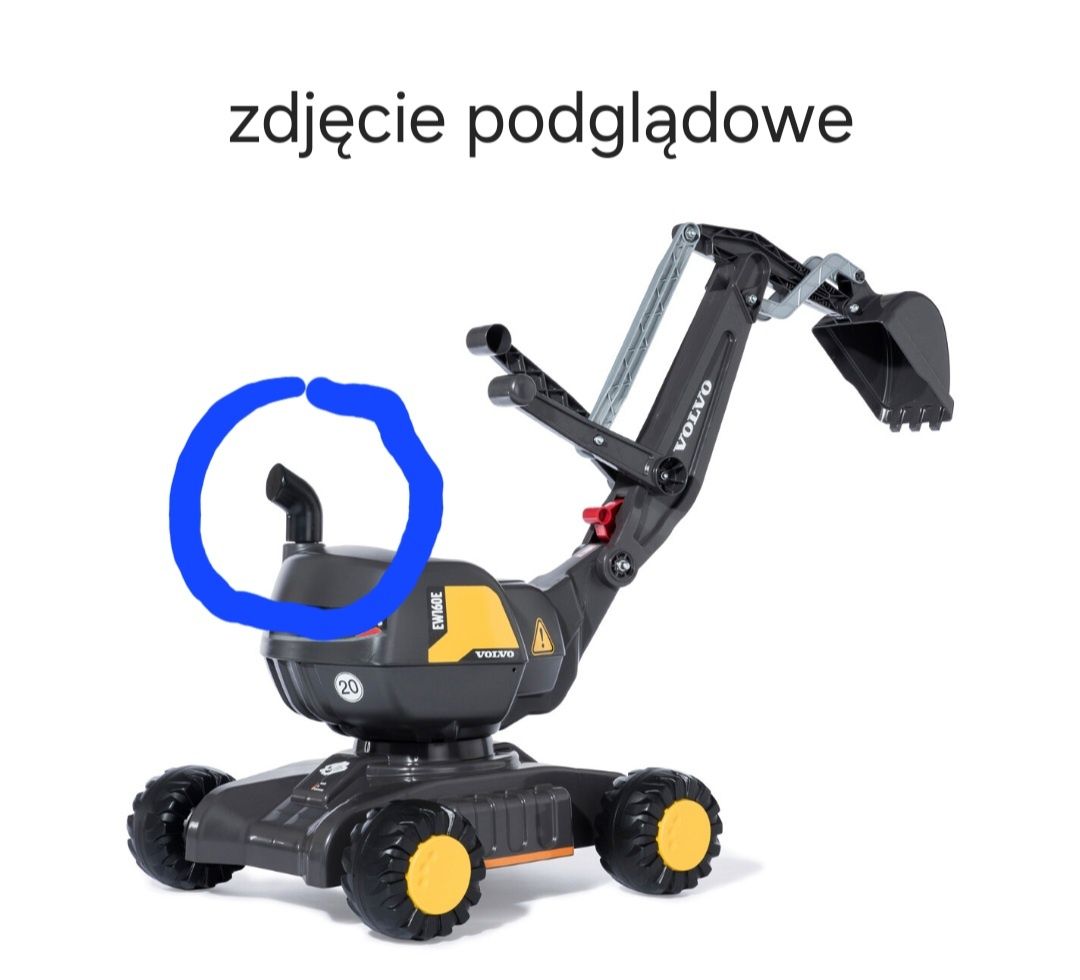 Rolly Toys Volvo koparka samobieżna