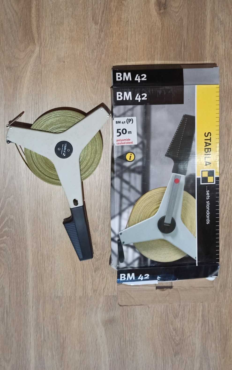 Stabila . Taśma miernicza 50m