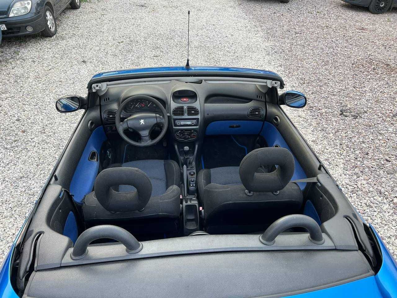 PEUGEOT 206 CC Cabrio 1.6 LPG *SUPER stan*ekonomiczny*DŁUGIE OPŁATY