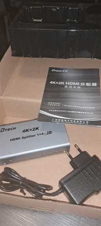 Сплітер Dtech 1x4 HDMI
