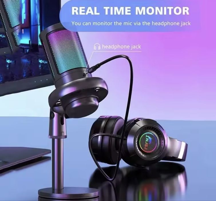 Конденсаторний ігровий-студійний мікрафон