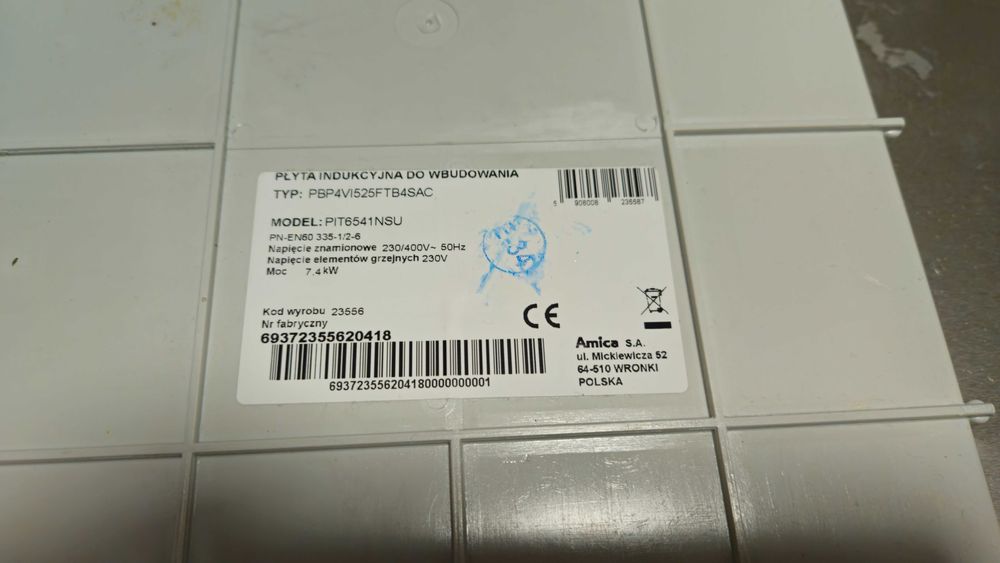 Płyta indukcyjna Amica PIT6541NSU