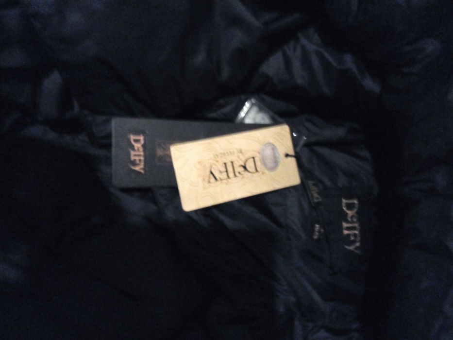 Пальто-пуховик женский  оверсайз  с капюшоном Delfi