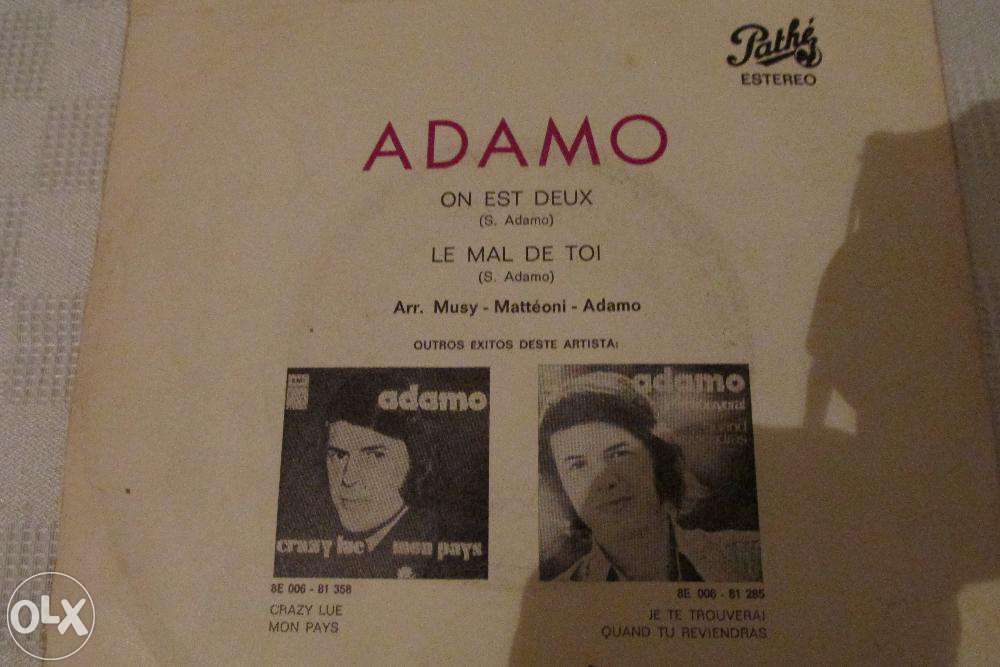 CD de vinil - Adamo