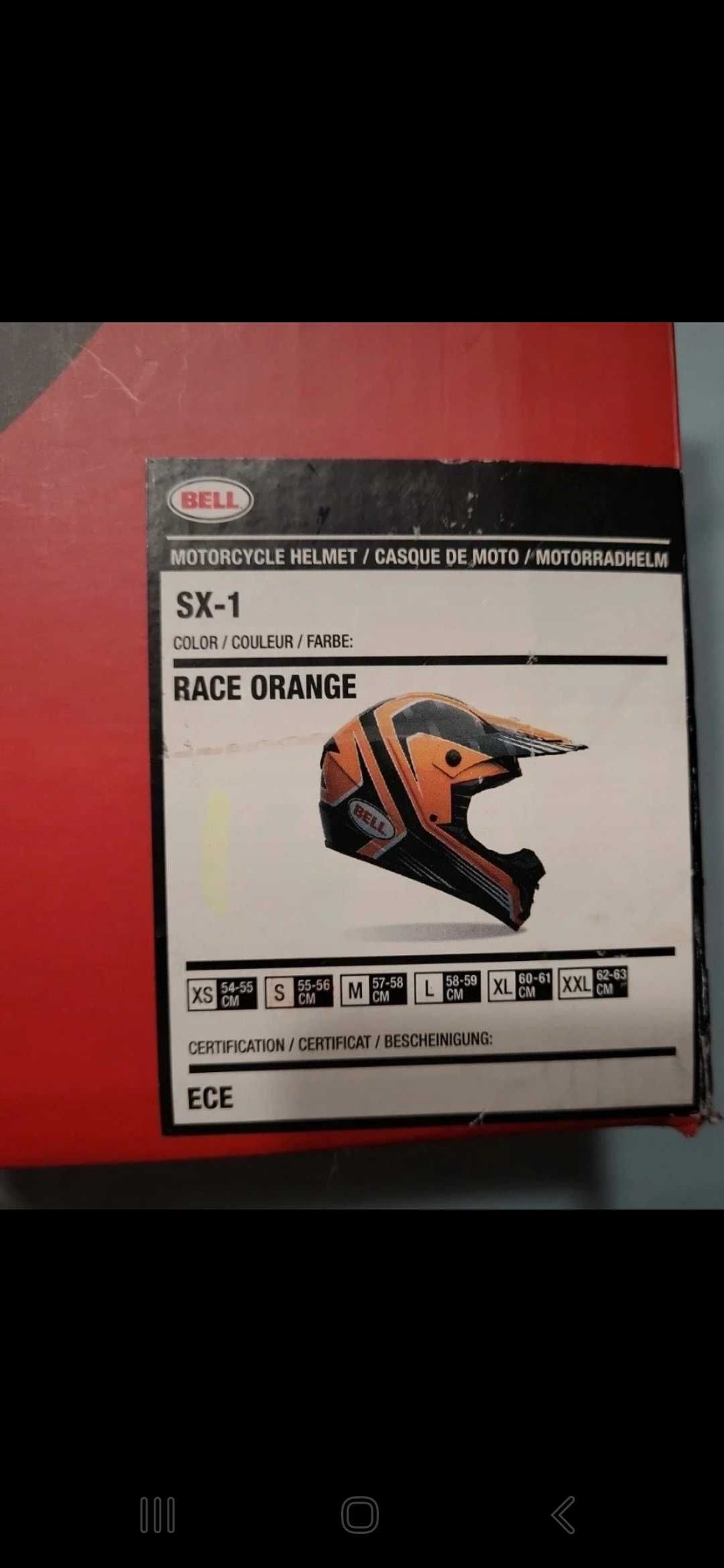 Bell kask motocross motor mtb S