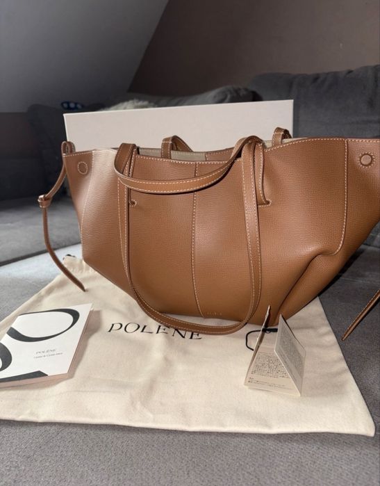 Torebka Polené Cme Mini Camel