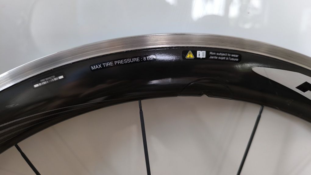 Koło szosowe carbon Shimano WH-RS81 C50 przód, idealny stan