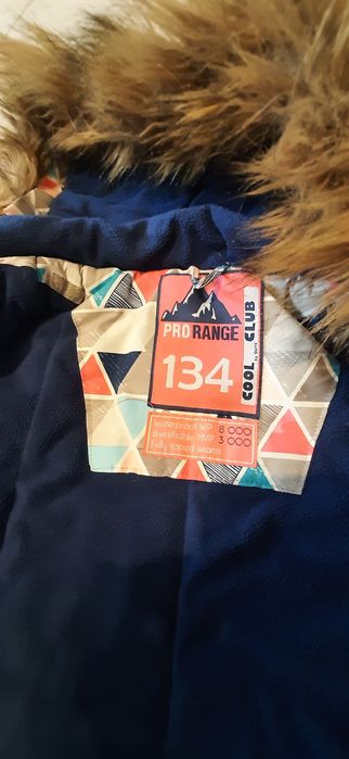 Kurtka zimowa dziecięca rozmiar 134