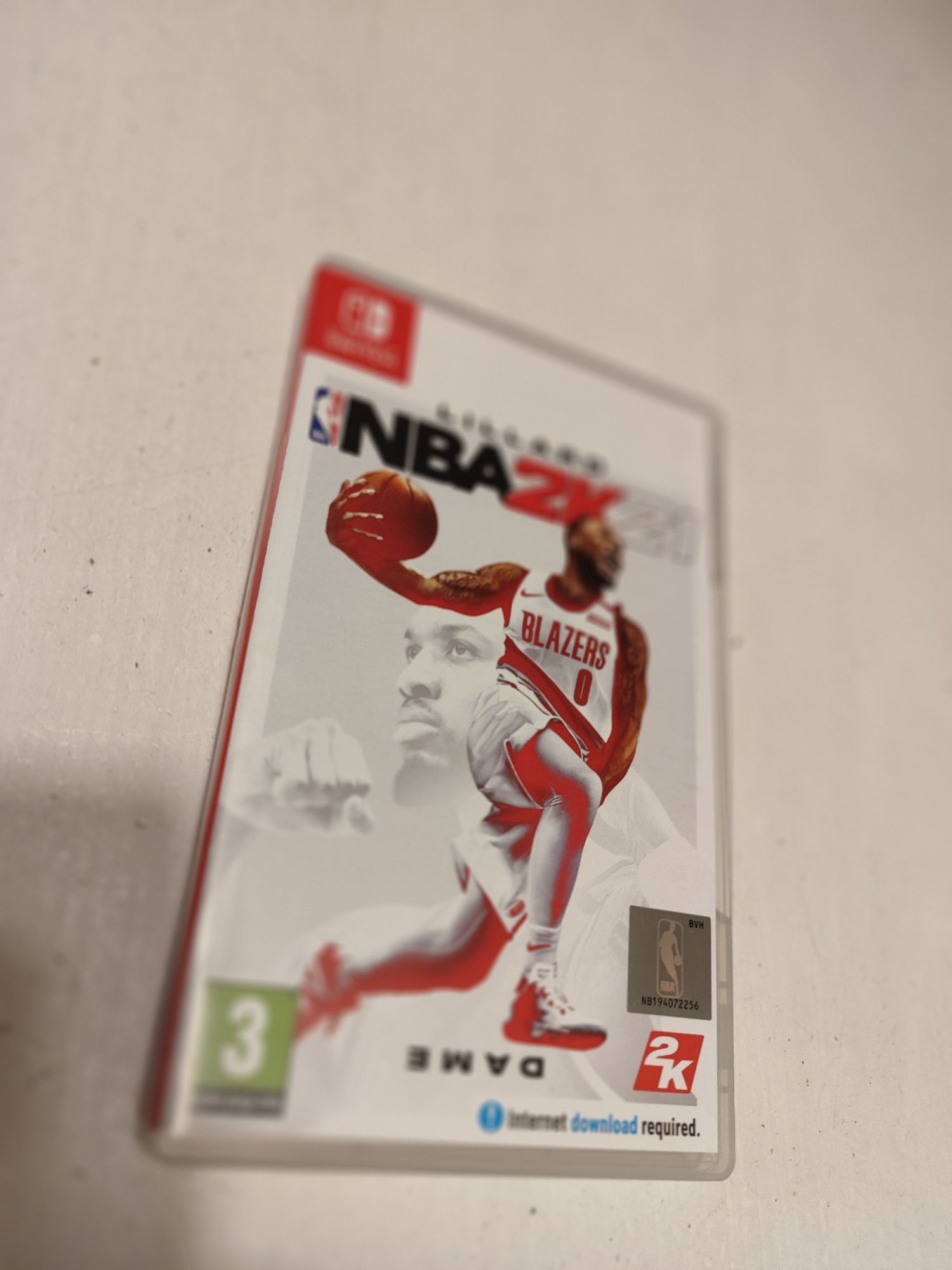 NBA 2K21 Nintendo Switch + PDP Charging Grip