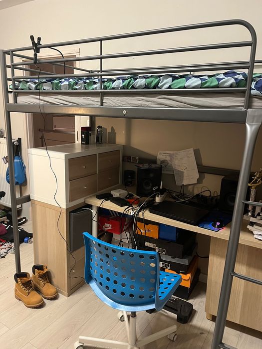 Łóżko na antresoli Svärta IKEA