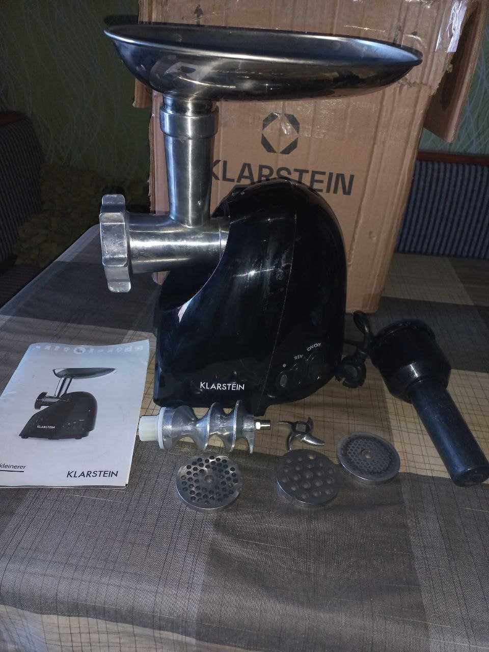Електрична м"ясорубка klarstein 10031667, привезена з Німеччини